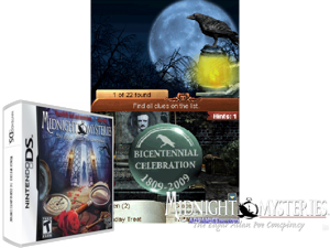 Midnight Mysteries - The Edgar Allan Poe Conspiracy (Europe) (Fr,Nl) Cover